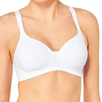 Abbildung von Triumph Damen T Shirt BH Modern Soft + Cotton P, Weiß (White 0003), Gr. 85C (Herstellergröße: 85)