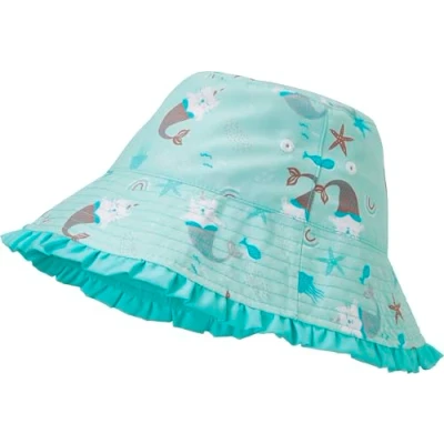 Abbildung von Playshoes Mädchen UV Schutz Sonnenhut Bademütze Kopfbedeckung, Einhornmeerkatze, 51