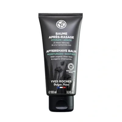 Abbildung von Yves Rocher GROOMING HOMME After Shave Balsam, spendet Feuchtigkeit und beruhigt die Haut nach der Rasur, 1x Tube 100 ml
