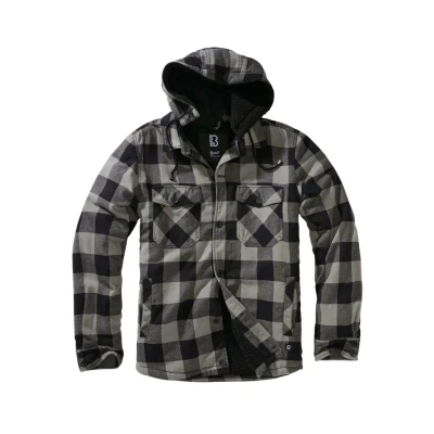 Abbildung von Brandit Übergangsjacke, Herren, Größe: Large, Black charcoal
