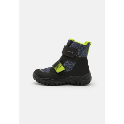 Abbildung von Superfit Husky Snowboot/Winterstiefel für Kinder, Größe: 32, Schwarz/hellgrün Schuhe