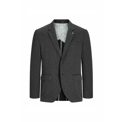 Abbildung von Jack &amp; Jones Premium Sakko, Herren, Größe: 46, Night sky
