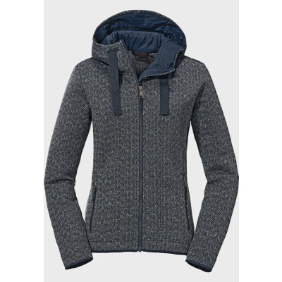 Abbildung von Schöffel Hoody Aurora Fleecejacke, Damen, Größe: 46, Blau