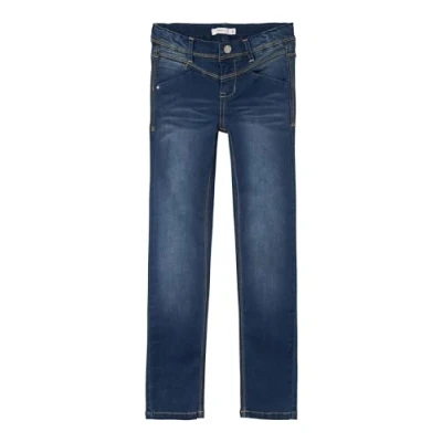 Abbildung von Name it Nitsus Jeans Skinny Fit für Kinder, Größe: 104, Dark blue denim
