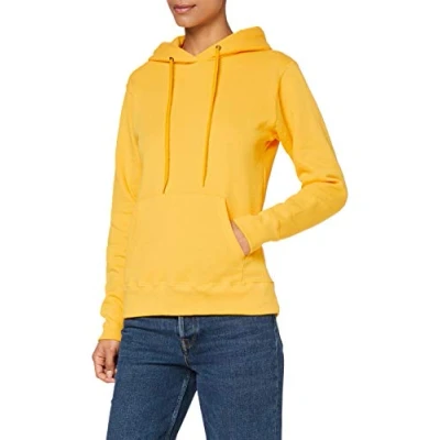 Abbildung von Fruit of the Loom Damen Kapuzenpullover Classic, Gelb Yellow (Sunflower Yellow) , M