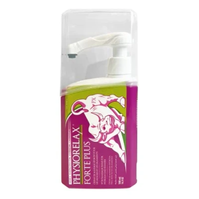 Abbildung von Physiorelax Forte Plus, Massagecreme, Vorbereitung und Erholung von Muskeln Bändern, vor nach dem Training, persönlicher beruflicher Gebrauch 500 ml