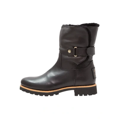 Abbildung von Panama Jack Damen Felia Igloo Travelling Halblange Stiefel, Schwarz, 38 EU
