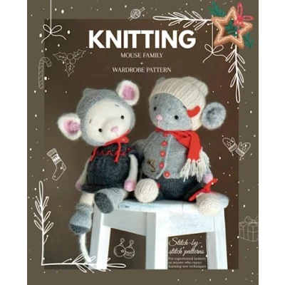 Abbildung von Knitted animal Toys The Mouse Family: Knitting patterns for and Garments (Knitted toys, Band 1)