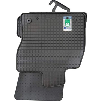 Abbildung von Petex 11210 Fußmattensatz Gummi vorne und hinten 4 schwarz AUDI: A3 Sportback
