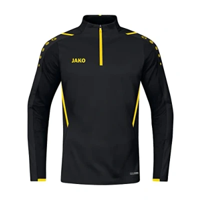 Abbildung von JAKO Herren Ziptop Challenge, Schwarz/Citro, 3XL