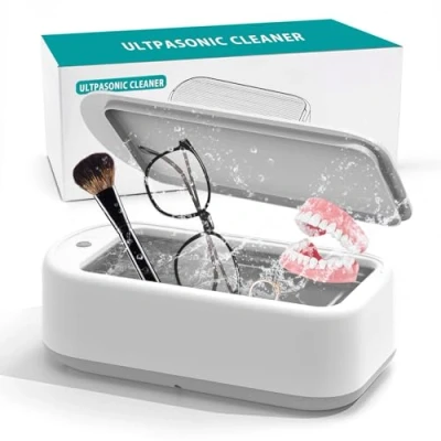 Abbildung von ETENTOUS Ultraschallreinigungsgerät 48KHZ Brille 640ml Ultrasonic Cleaner 40W Schmuckreiniger Ultraschall Brillenreiniger Ultraschallgerät für Schmuck Zahnersatz