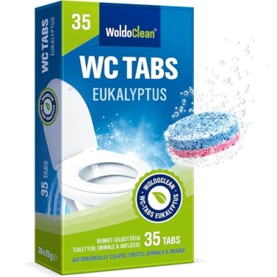 Abbildung von WC Tabs 3 Phasen Kraftformel Eukalyptus Frische 35 a 25g