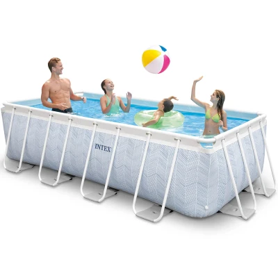 Abbildung von Intex Rechteckpool »CHEVRON PRISM RECTANGULAR«, (Set, 3 tlg.), .