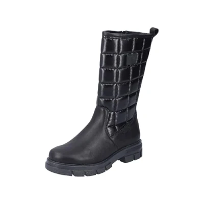 Abbildung von Rieker Z9172 Snowboot/Winterstiefel, Damen, Größe: 42, Schwarz Schuhe