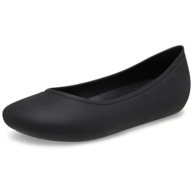 Abbildung von Crocs Brooklyn Flat, Frauen Ballerinas, Black,