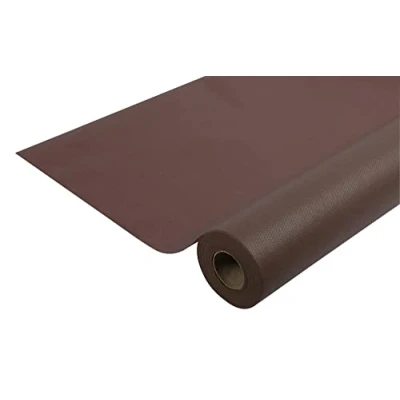 Abbildung von Pronappe Tischdecke R785011I Einweg aus Spunbond Vlies Länge 50m Breite 1,20m (pro Rolle) Farbe Schokolade Reißfester, wasserabweisender und abwischbarer Stoff