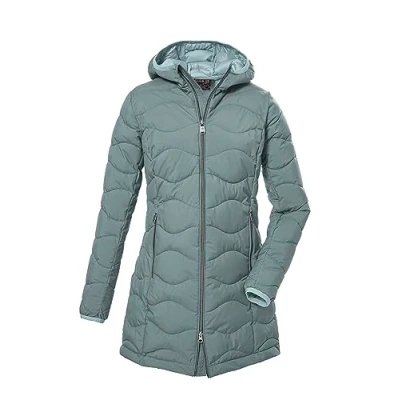 Abbildung von G.I.G.A. DX Damen Steppparka mit Kapuze/Funktionsparka in Daunenoptik GW 20 WMN QLTD PRK, aquaverde, 38, 39844 000