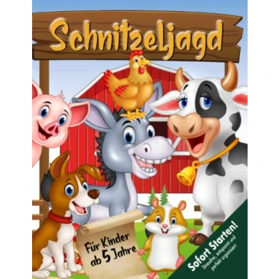 Abbildung von Schatzsuche Kindergeburtstag ab 5 Jahre für vielbeschäftigte Eltern: Bauernhof Schnitzeljagd Sofort Starten Einladungen versenden, Schatzkarte ... Diplom erhalten u.v.m. (Bravo Schatzsuche)