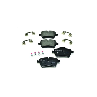 Abbildung von HELLA 8DB 355 016 041 Bremsbelagsatz für Verschleißwarnanzeiger vorbereitet mit Zubehör MINI: Hatchback, Convertible, Countryman