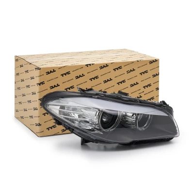 Abbildung von TYC 20 12761 06 2 Scheinwerfer rechts H7/H7, LED mit Tagfahrlicht für Rechtsverkehr Elektromotor, BMW: 5 Saloon, Touring