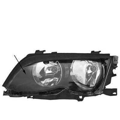 Abbildung von VAN WEZEL 0649963 Scheinwerfer links H7/H7 für Rechtsverkehr mit Stellmotor LWR PX26d BMW: 3 Saloon, Touring