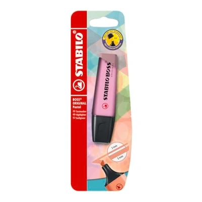 Abbildung von Textmarker STABILO BOSS ORIGINAL Pastel Einzelstift frische Fuchsie