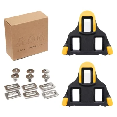 Abbildung von Fahrradschuhe Cleats Kompatibel mit Shimano Pedale, Cycling Cleat SPD SL Pedalen Delta Clips SH 10 11 12