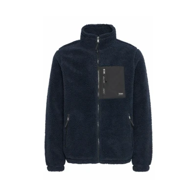 Abbildung von Blend Bhmtotti Teddy Fleecejacke, Herren, Größe: Large, Total eclipse