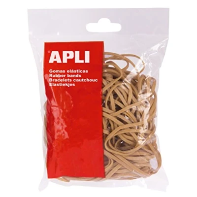 Abbildung von APLI Gummibänder Set Beutel 100 g Ø 120 x 2 mm