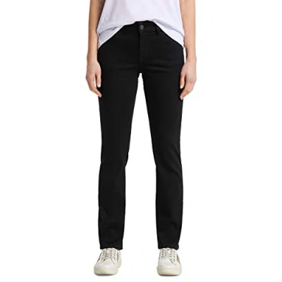 Abbildung von Mustang Julia Jeans Straight Leg, Damen, Größe: 33x30, Black denim