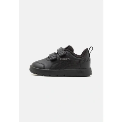 Abbildung von Puma Courtflex V3 Unisex Walkingschuh für Kinder, Größe: 23, Black/cast iron Schuhe
