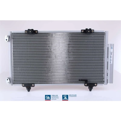 Abbildung von NISSENS 94540 Klimakondensator mit Trockner Aluminium 606 R 134a