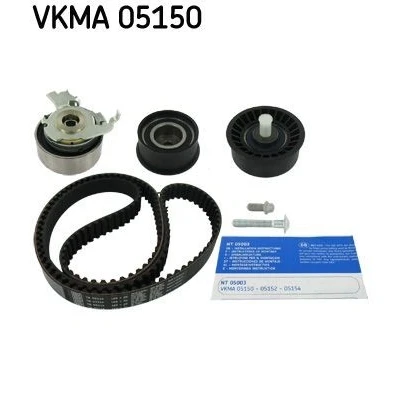 Abbildung von SKF VKMA 05150 Zahnriemensatz 169 mit abgerundetem Zahnprofil OPEL: Vectra B Saloon, Astra F CC, Caravan