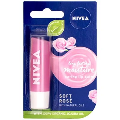 Abbildung von Nivea Soft Rose Lippenbalsam, 4,8 g