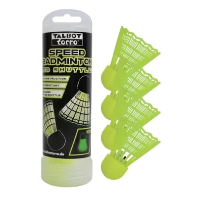 Abbildung von Talbot Torro Speedbadminton LED Shuttles, 4er Dose
