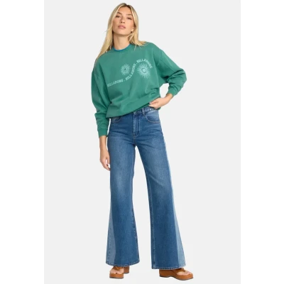 Abbildung von Billabong TIME FOR Kendal Sweatshirt, Damen, Größe: XS, Green