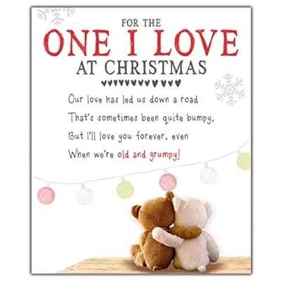 Abbildung von Emotional Rescue One I Love Christmas Card, Nice Words Cards, Xmas Card Love, For Romantic Cards