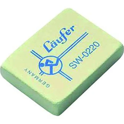 Abbildung von Läufer 00220 SW 0220 Radierer, sehr weicher Radiergummi aus Kautschuk, weiß