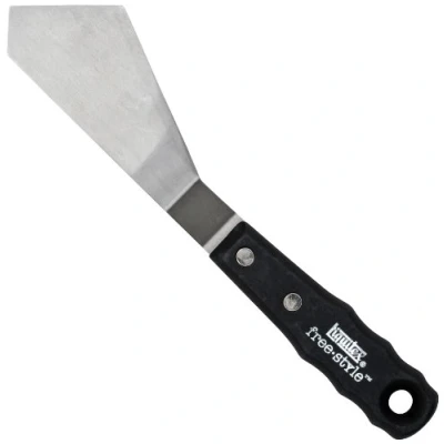 Abbildung von Liquitex 109913 Professional Malmesser mit einer gebürsteten rostfreien Metallklinge für Acrylfarben oder Ölfarben XXL Nr.13