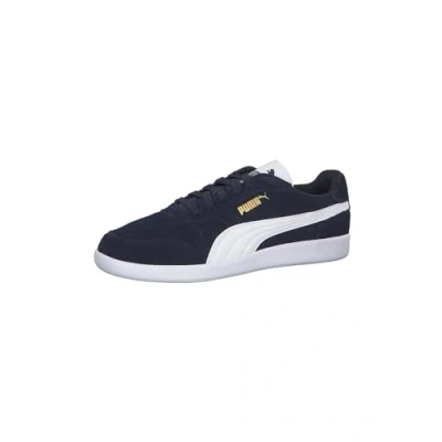Abbildung von Puma ICRA Trainer Sneaker low, Größe: 43, Peacoat/white Veloursleder