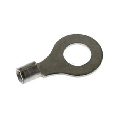 Abbildung von Lumonic 25x Quetschkabelschuhe blank 1,5 2,5mm² I RIngkabelschuhe M6 unisoliert Kabelschuhe M6, Rohrkabelschuh 1,5mm2 2,5mm2 Ringösen, Quetschverbinder