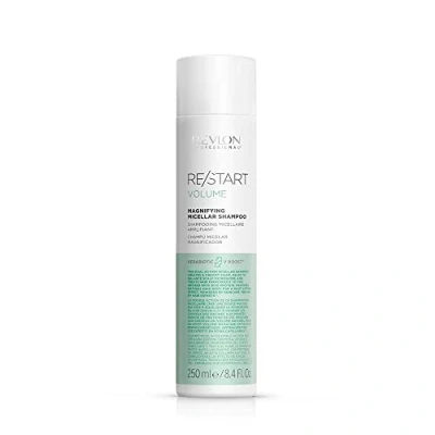 Abbildung von RE/START Volumen Magnifying Micellar Shampoo, 250 ml, Mizellen Shampoo für Haar &amp; Kopfhaut, Haarshampoo mehr Stand Volumen, cremiger Schaum mit Lifting Effekt feines