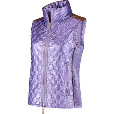 Abbildung von Mrs. Ros SS25 Glossy Bodywarmer Lavender Fields