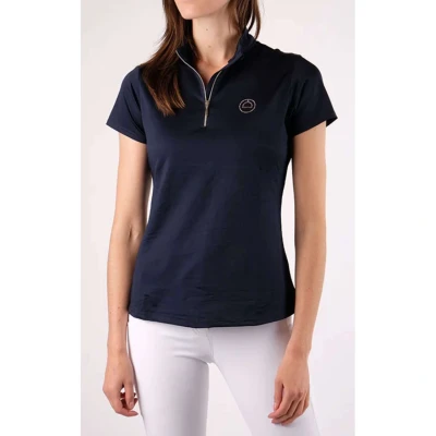 Abbildung von Montar Poloshirt Everly Crystal Logo Navy XL
