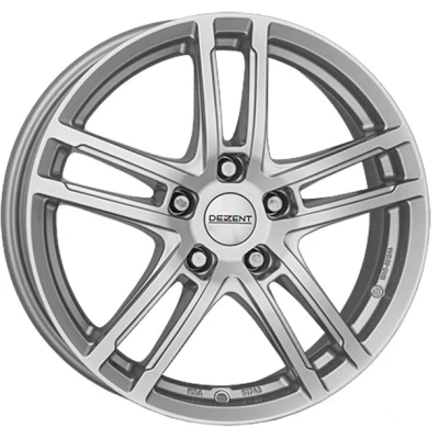 Abbildung von DEZENT 5 loch 16Zoll 100mm Alufelge TZ Brillantsilber lackiert TTZO6SA35E Felge