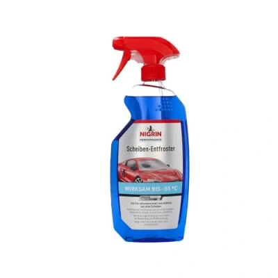 Abbildung von NIGRIN Scheiben Entfroster 750ml Sprühflasche, Enteiser Spray, Pumpzerstäuber, wirksam bis 55 C, verhindert Wiedervereisung