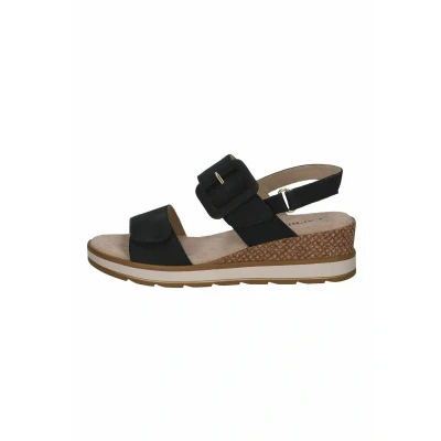 Abbildung von Caprice Plateausandalette, Damen, Größe: 36, Ocean nubuc Schuhe