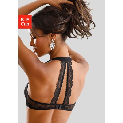 Abbildung von Lascana Schalen Pushup BH, Damen, Größe: 95E, Schwarz