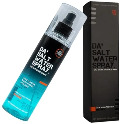 Abbildung von Da Dude Salt Water Spray Salzspray für Haare Seasaltspray Männer Meersalz Haarspray Volumen Salzwasserspray mit Beach Waves Effekt 250ml