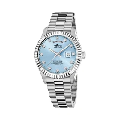 Abbildung von Lotus Freedom Uhr, Größe: One Size, Light blue crystal